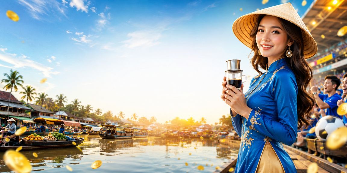 Người chơi thưởng thức cà phê khi xem kèo và sự kiện tại Cần Thơ
